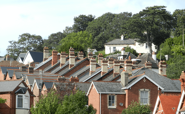 Residential Buildings near Budleigh Salterton